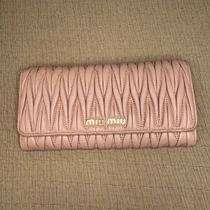 Miu Miu Long Wallet